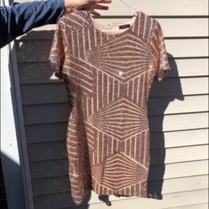 NEVER WORN sequence formal dress